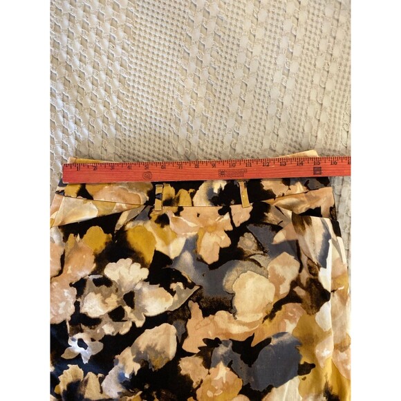 Cato Skirt Size  8 Fitted Zipper Back Belt Loops Kick Pleat Pockets Work Wear - Picture 8 of 10